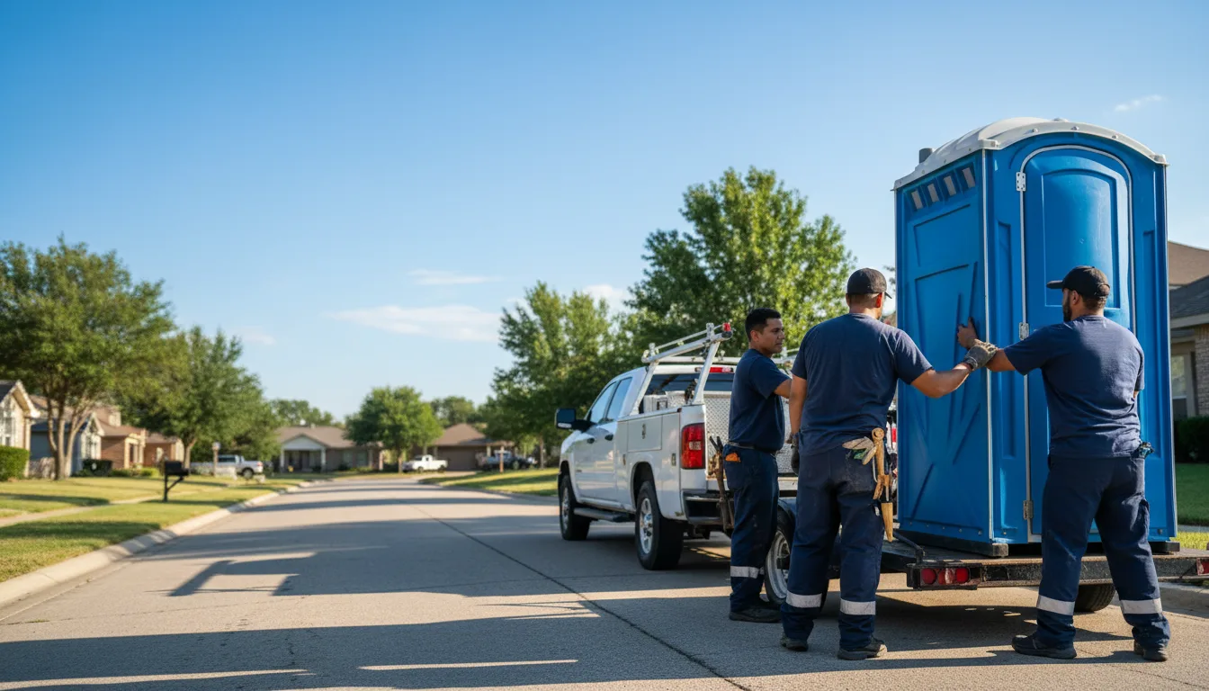 Portable Toilet Rental in New Freedom, PA near me